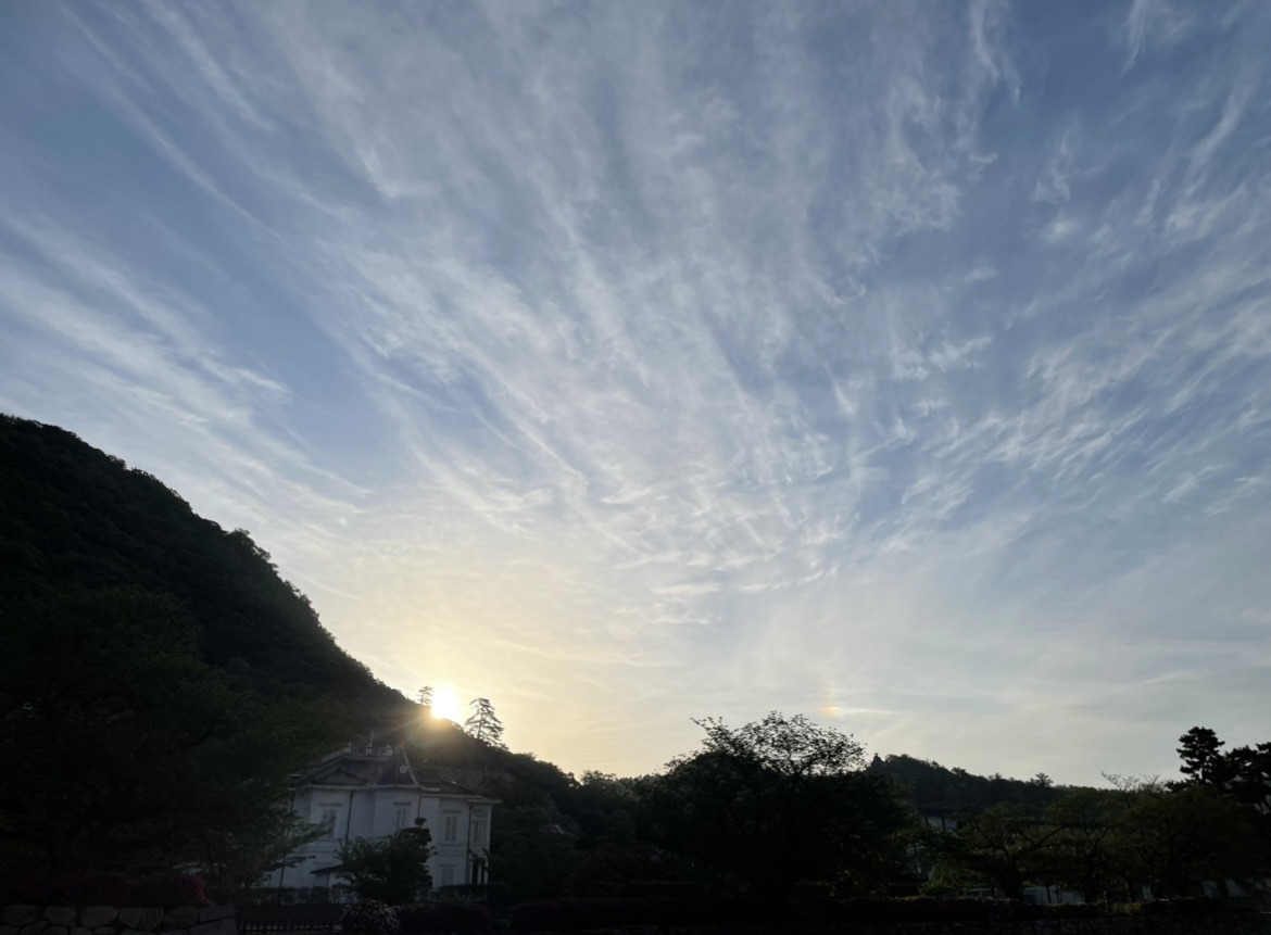 ラッキーな朝🌈