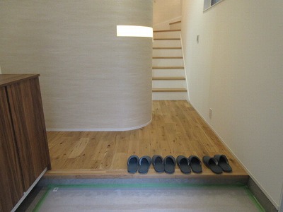 注文住宅完成見学会に行ってきました。